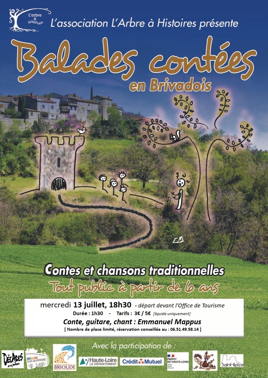 Balade Contée - Centre historique de Brioude