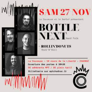 Concert – BOTTLE NEXT + ROLLIN’DONUTS