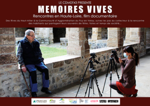 Projection du film  “Mémoires vives – Rencontres en Haute-Loire” suivie d’une discussion animée par le CDMDT43.